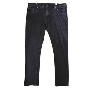 Free Planet Mens Black Stretch Denim Jeans 34x30 FU9ZMBALLF6
